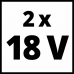 18V 2*3,0Ah PXC Starter Kit   2 db akkumulátor + töltő     Ár: 47.990.-